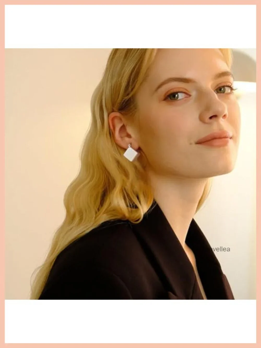 Dainty Gold and Silver Drop Dangle Earrings Geometric Statement
